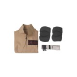 Ghostbusters 2024 Trevor Khaki Suit Suit Cosplay Costume Halloween Carnival Outfit