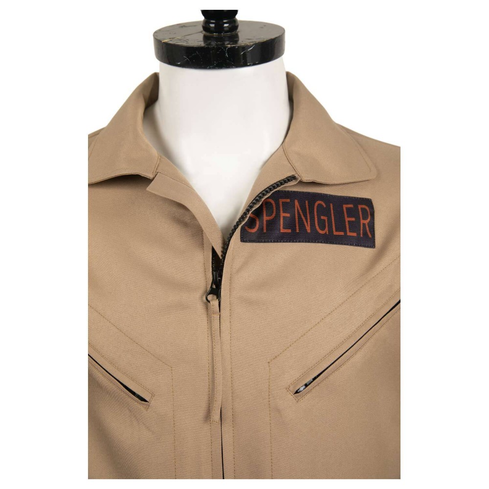 Ghostbusters 2024 Trevor Khaki Suit Suit Cosplay Costume Halloween Carnival Outfit