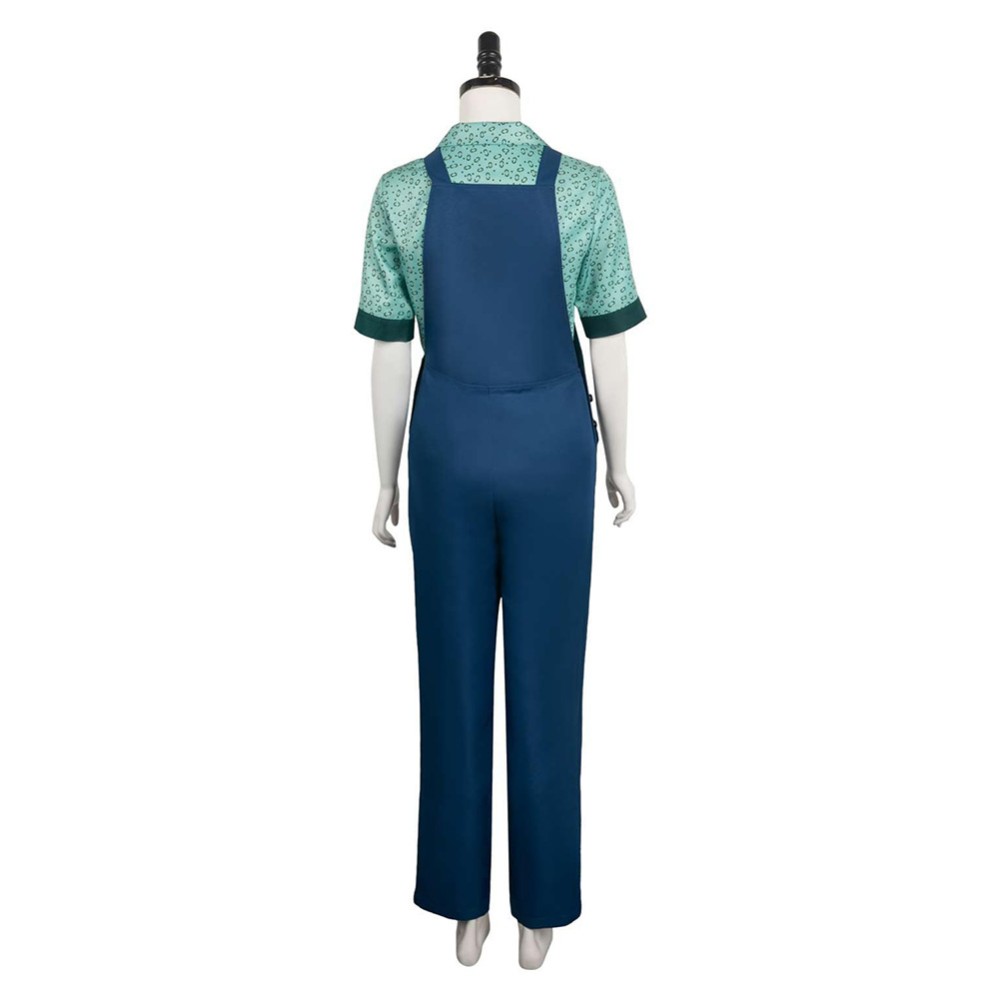 Ghostbusters: Frozen Empire Phoebe Spengler Blue Overall Cosplay Costume Halloween Carnival Outfit