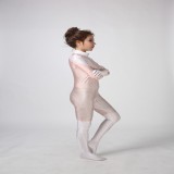 Ghost in the Shell Kusanagi Motoko Women White Bodysuit Cosplay Costume Halloween Carnival Outfit