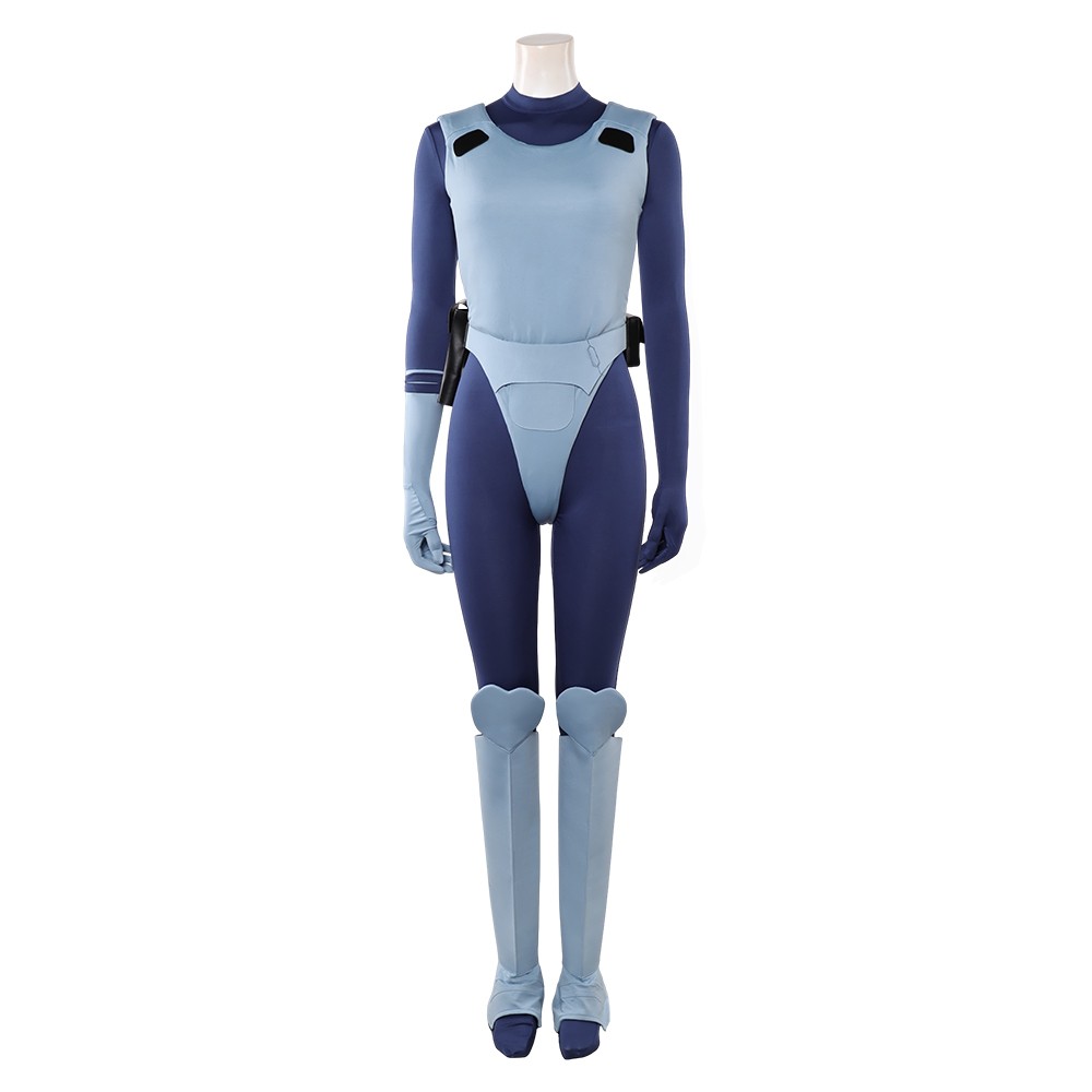Ghost in the Shell Kusanagi Motoko Women Blue Cosplay Costume Halloween Carnival Outfit