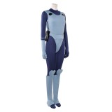 Ghost in the Shell Kusanagi Motoko Women Blue Cosplay Costume Halloween Carnival Outfit