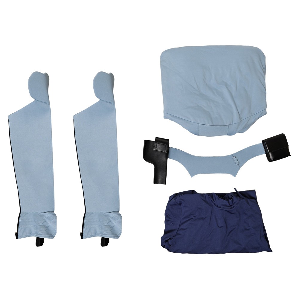 Ghost in the Shell Kusanagi Motoko Women Blue Cosplay Costume Halloween Carnival Outfit