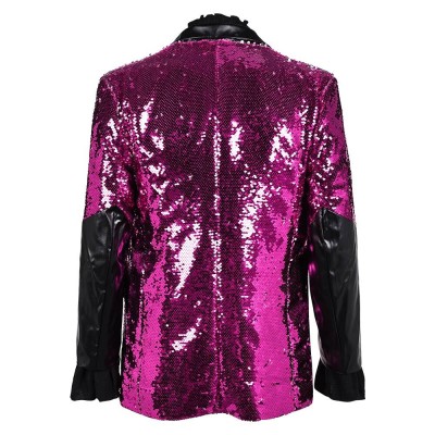 GHOST: Rite Here Rite Now (2024) Band Ghost Concert Purple Party Cosplay Costume Halloween Carnival