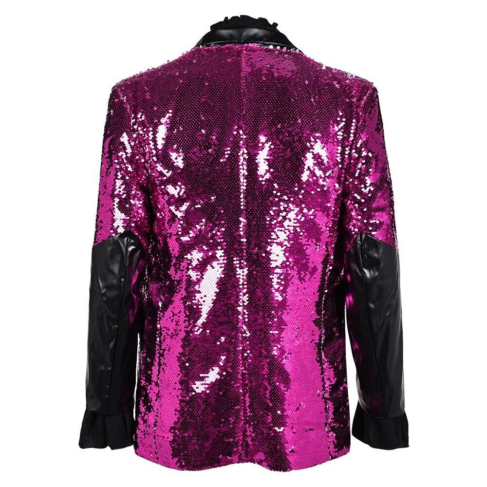 GHOST: Rite Here Rite Now (2024) Band Ghost Concert Purple Party Cosplay Costume Halloween Carnival