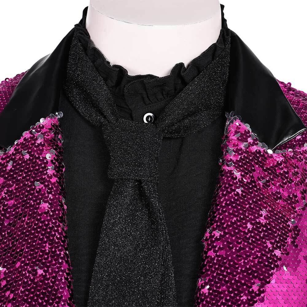 GHOST: Rite Here Rite Now (2024) Band Ghost Concert Purple Party Cosplay Costume Halloween Carnival