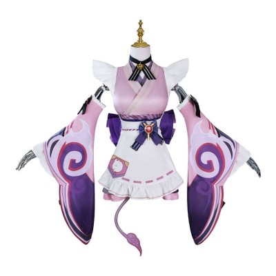 Genshin Impact Yumemizuki Mizuki Fullset Cosplay Costume Halloween Carnival Outfit