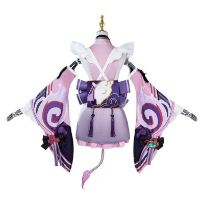 Genshin Impact Yumemizuki Mizuki Fullset Cosplay Costume Halloween Carnival Outfit