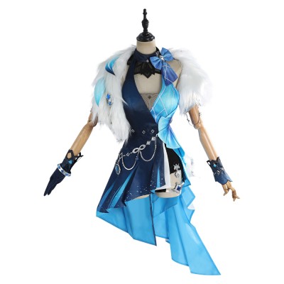 Genshin Impact Yelan Tranquil Banquet Fullset Party Cosplay Costume Halloween Carnival