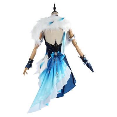Genshin Impact Yelan Tranquil Banquet Fullset Party Cosplay Costume Halloween Carnival