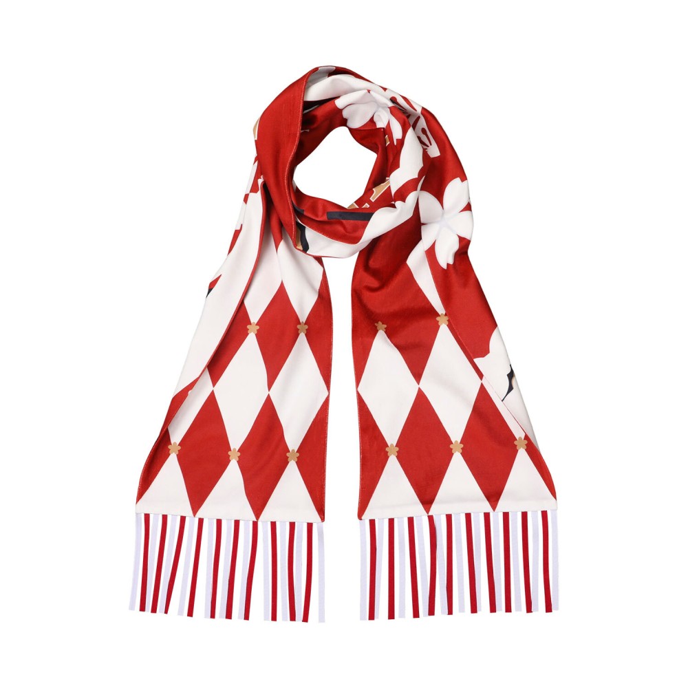 Genshin Impact Yae Miko Winter Scarf Accessories Original Design Cosplay Costume Halloween Carnival