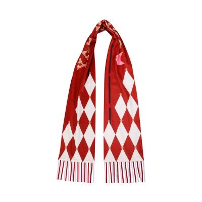 Genshin Impact Yae Miko Winter Scarf Accessories Original Design Cosplay Costume Halloween Carnival