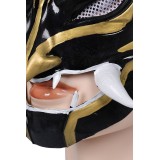 Genshin Impact Xiao Latex Black Masks Helmet Masquerade Party Props Cosplay Costume Halloween Carnival