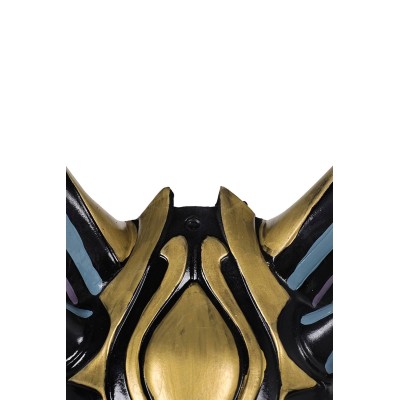 Genshin Impact Xiao Latex Black Masks Helmet Masquerade Party Props Cosplay Costume Halloween Carnival
