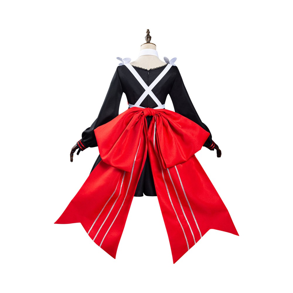 Genshin Impact x KFC Noelle Maid Dress Suit Cosplay Costume Halloween Carnival Outfit