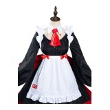 Genshin Impact x KFC Noelle Maid Dress Suit Cosplay Costume Halloween Carnival Outfit