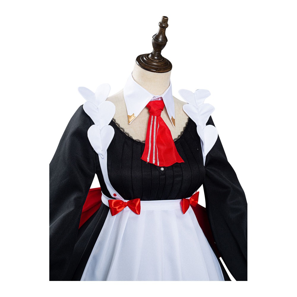Genshin Impact x KFC Noelle Maid Dress Suit Cosplay Costume Halloween Carnival Outfit
