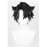 Genshin Impact Wriothesley Wig Heat Resistant Synthetic Hair Accessories Cosplay Costume Halloween Carnival