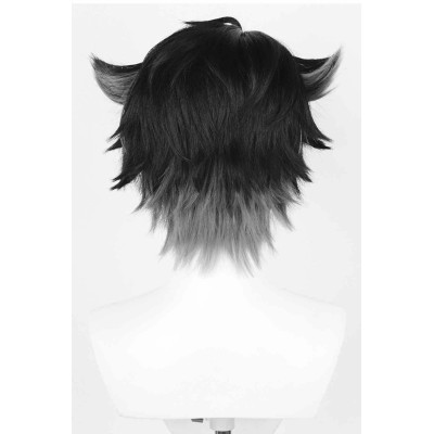 Genshin Impact Wriothesley Wig Heat Resistant Synthetic Hair Accessories Cosplay Costume Halloween Carnival