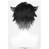 Genshin Impact Wriothesley Wig Heat Resistant Synthetic Hair Accessories Cosplay Costume Halloween Carnival