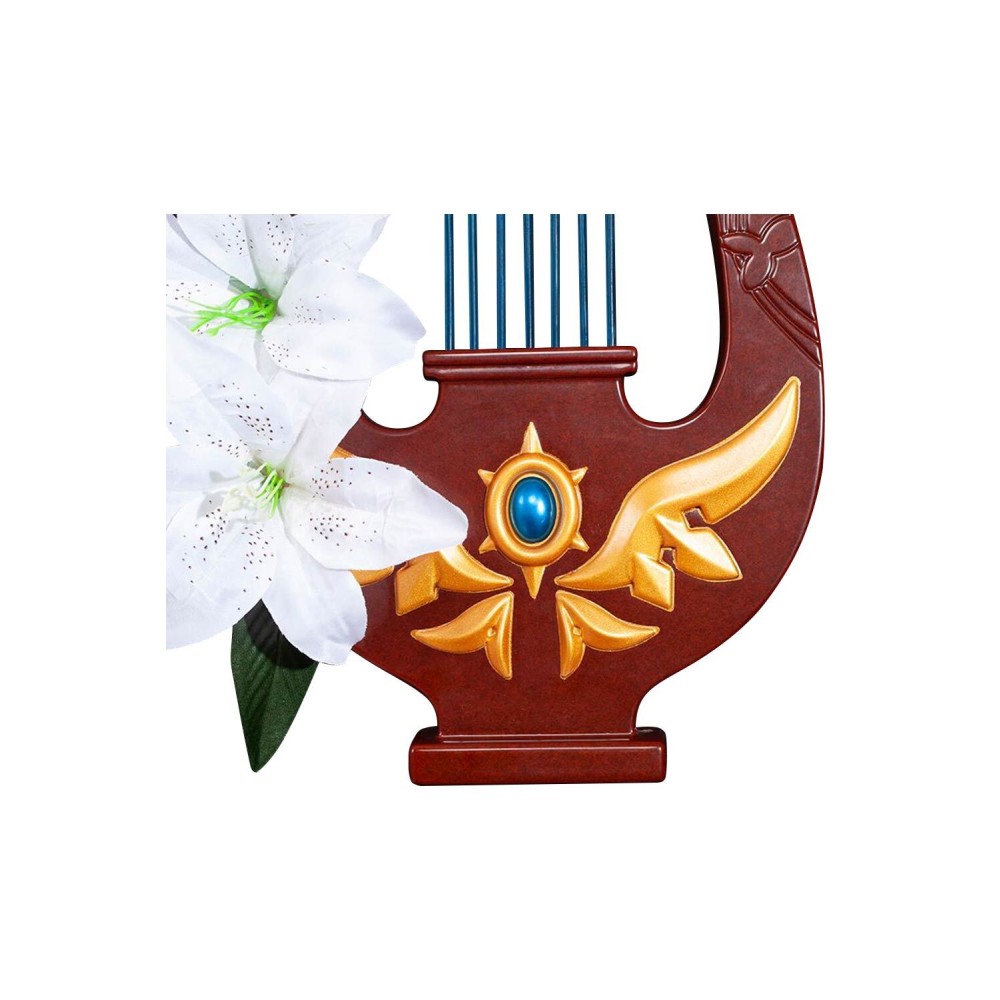 Genshin Impact Venti Harps Props Cosplay Costume Halloween Carnival