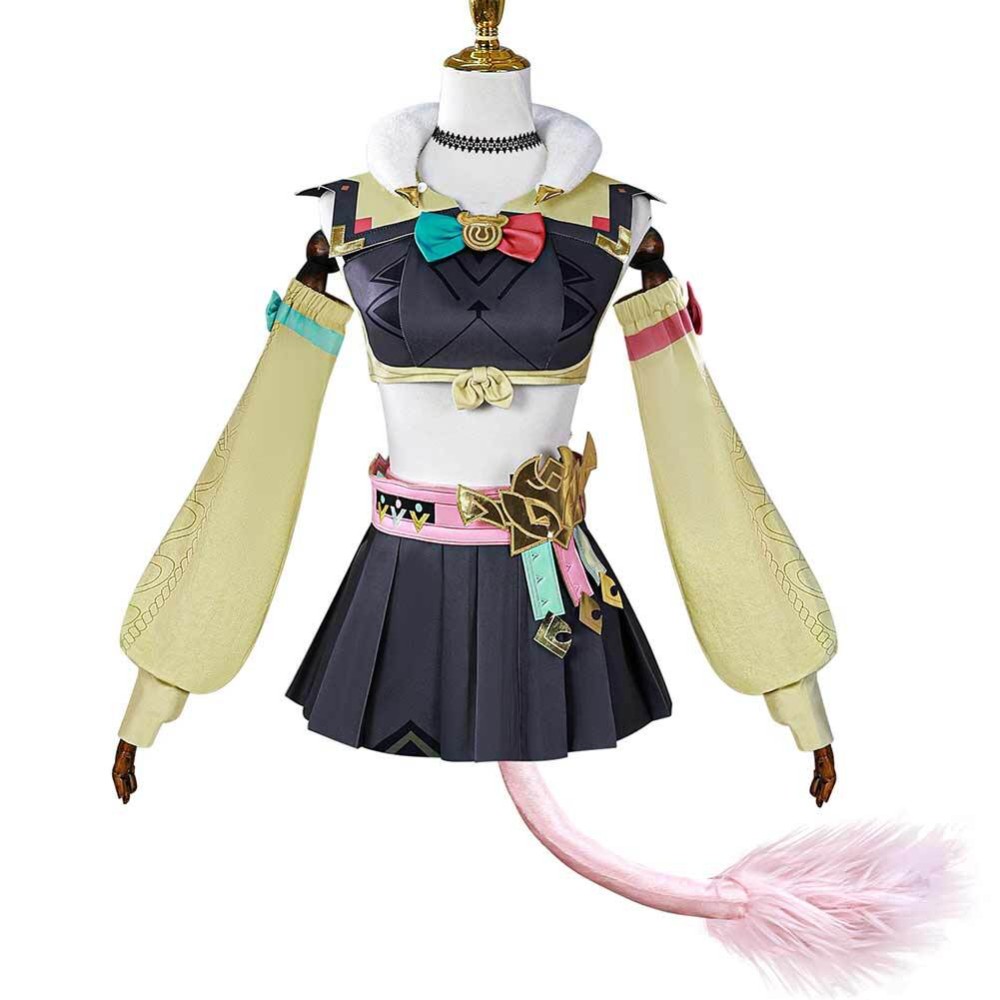 Genshin Impact Varesa Full Set Cosplay Costume Halloween Carnival Outfit
