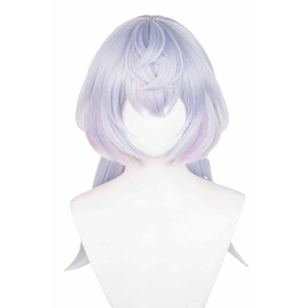 Genshin Impact Sigewinne Wig Heat Resistant Synthetic Hair Accessories Cosplay Costume Halloween Carnival