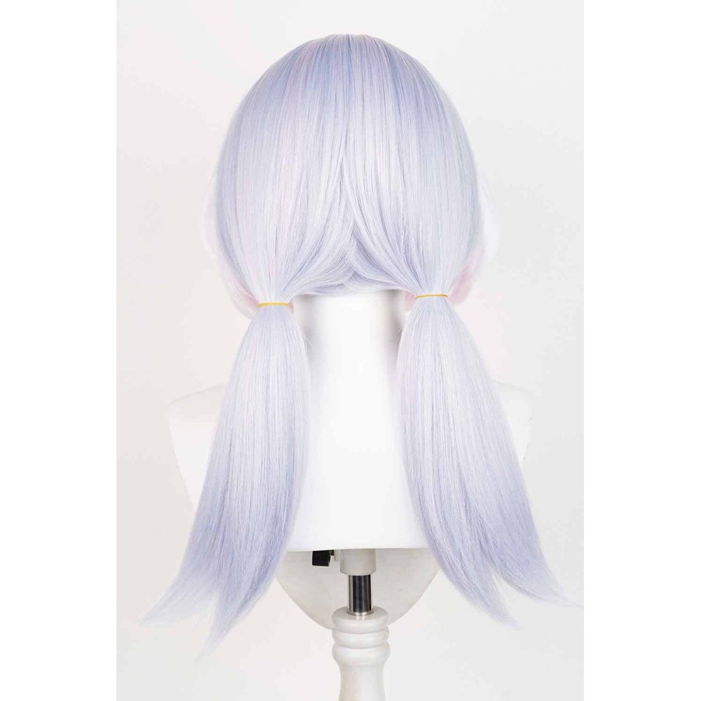Genshin Impact Sigewinne Wig Heat Resistant Synthetic Hair Accessories Cosplay Costume Halloween Carnival