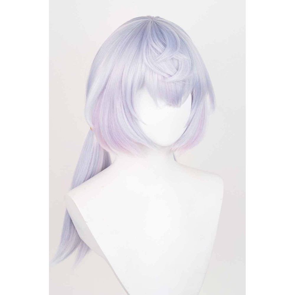 Genshin Impact Sigewinne Wig Heat Resistant Synthetic Hair Accessories Cosplay Costume Halloween Carnival