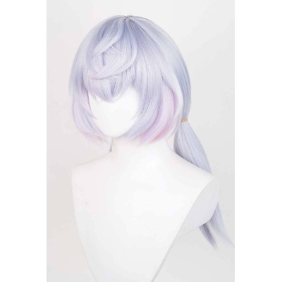 Genshin Impact Sigewinne Wig Heat Resistant Synthetic Hair Accessories Cosplay Costume Halloween Carnival