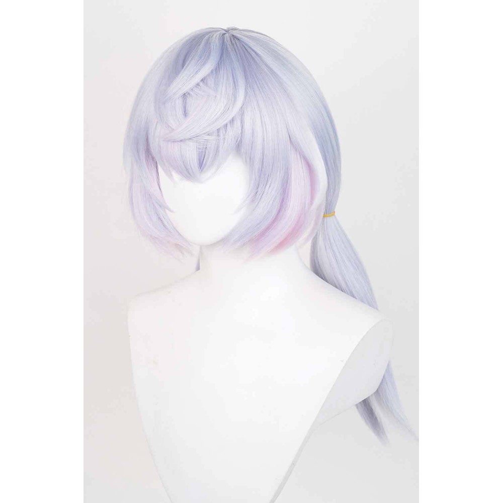 Genshin Impact Sigewinne Wig Heat Resistant Synthetic Hair Accessories Cosplay Costume Halloween Carnival