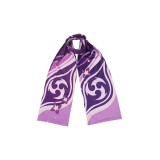 Genshin Impact Raiden Shogun Winter Plush Scarf Accessories Original Design Cosplay Costume Halloween Carnival