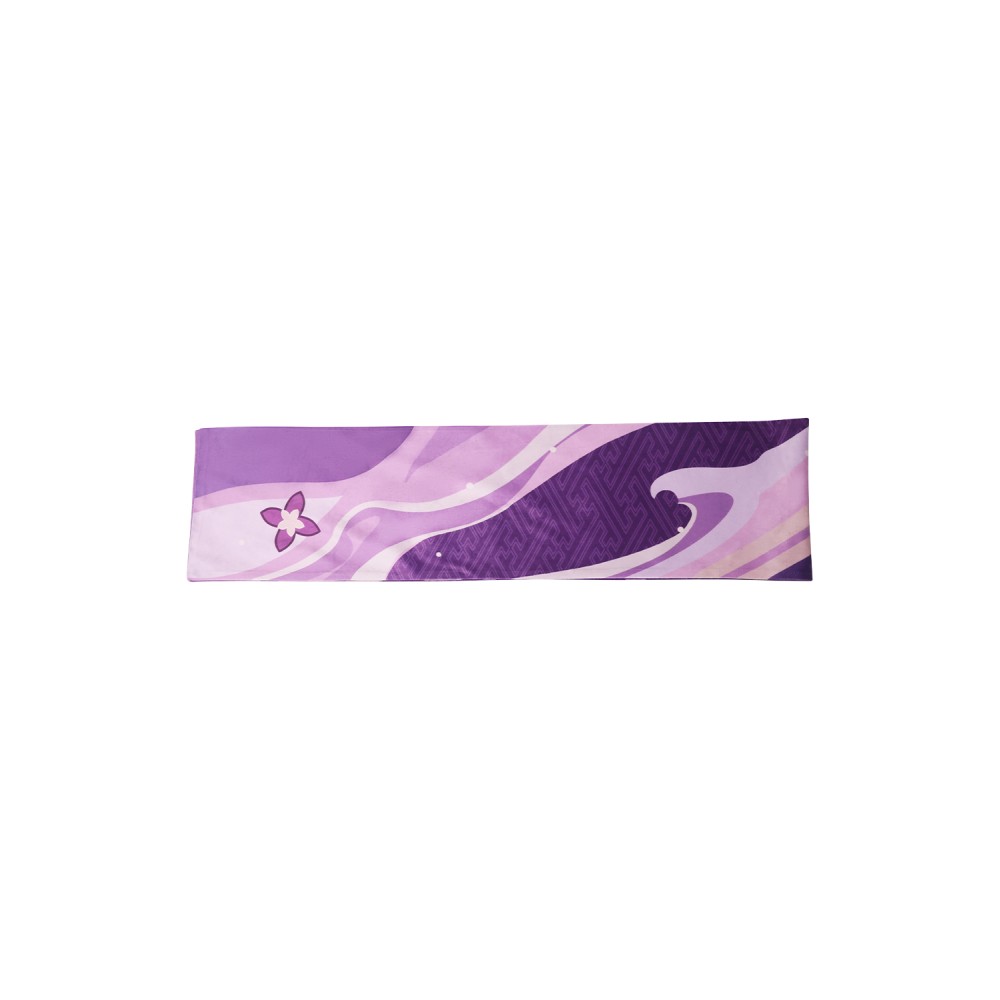 Genshin Impact Raiden Shogun Winter Plush Scarf Accessories Original Design Cosplay Costume Halloween Carnival