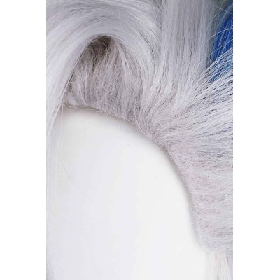 Genshin Impact Neuvillette Wig Heat Resistant Synthetic Hair Accessories Cosplay Costume Halloween Carnival