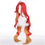Genshin Impact Mavuika Wig Heat Resistant Synthetic Hair Party Props Cosplay Costume Halloween Carnival