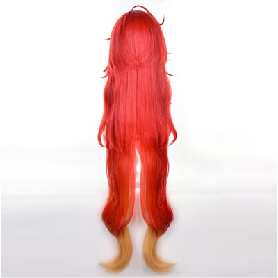 Genshin Impact Mavuika Wig Heat Resistant Synthetic Hair Party Props Cosplay Costume Halloween Carnival