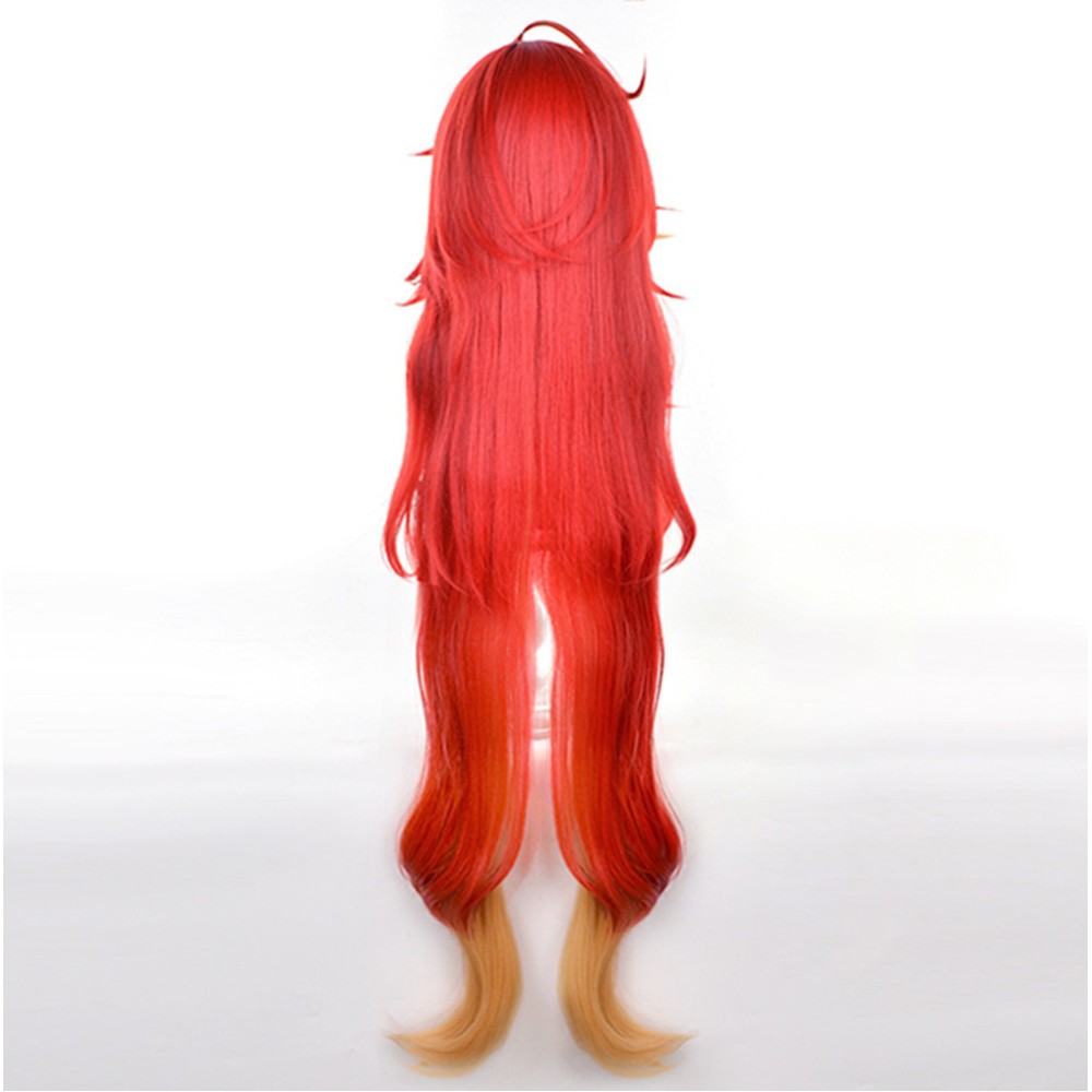 Genshin Impact Mavuika Wig Heat Resistant Synthetic Hair Party Props Cosplay Costume Halloween Carnival