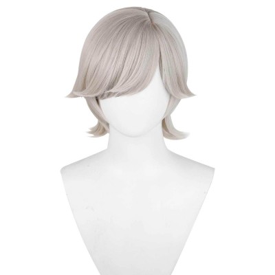 Genshin Impact Lyney Childhood Wig Heat Resistant Synthetic Hair Accessories Cosplay Costume Halloween Carnival