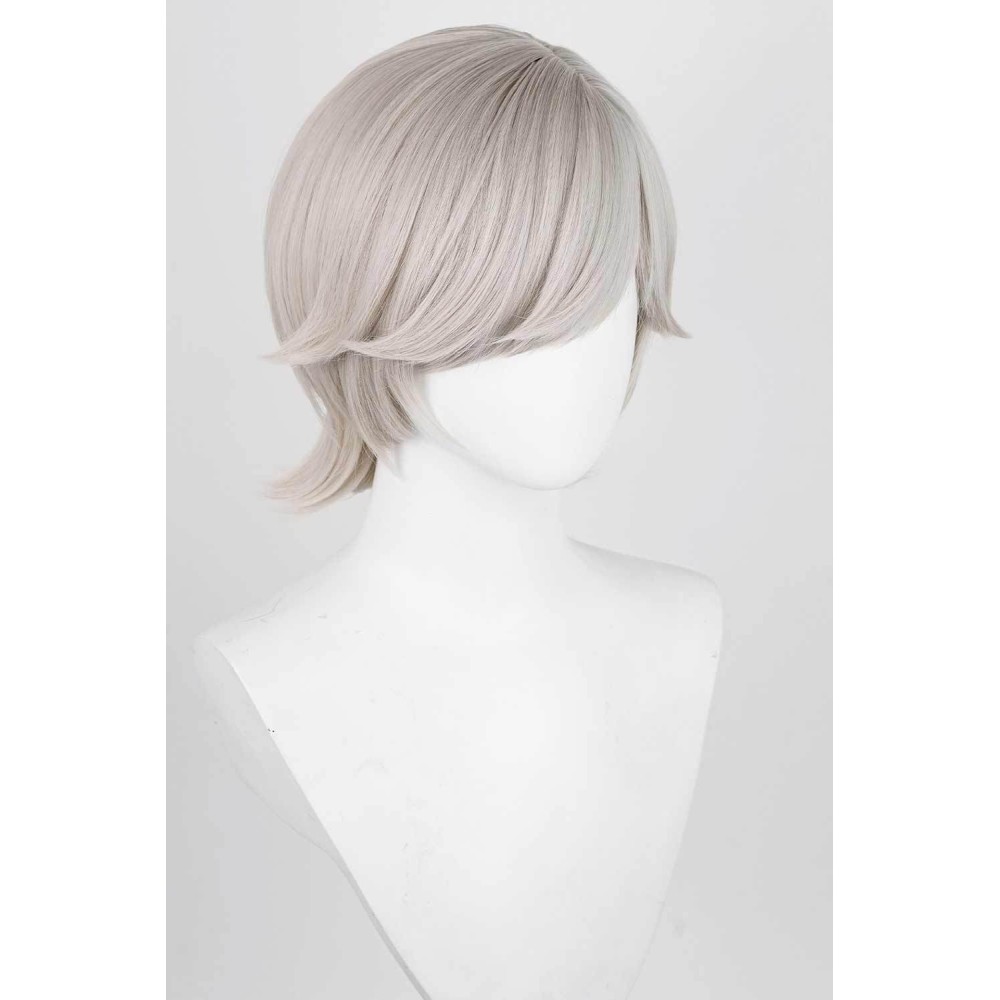 Genshin Impact Lyney Childhood Wig Heat Resistant Synthetic Hair Accessories Cosplay Costume Halloween Carnival