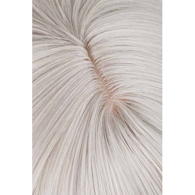 Genshin Impact Lyney Childhood Wig Heat Resistant Synthetic Hair Accessories Cosplay Costume Halloween Carnival