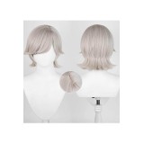 Genshin Impact Lyney Childhood Wig Heat Resistant Synthetic Hair Accessories Cosplay Costume Halloween Carnival