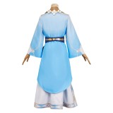 Genshin Impact Lumine Knight of Flowers Cosplay Costume Halloween Carnival Outfit