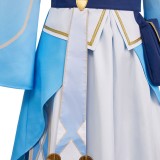 Genshin Impact Lumine Knight of Flowers Cosplay Costume Halloween Carnival Outfit