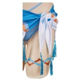 Genshin Impact Lumine 2 Pics Swimsuit Cosplay Costume Halloween Carnival Outfit