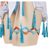 Genshin Impact Lumine 2 Pics Swimsuit Cosplay Costume Halloween Carnival Outfit