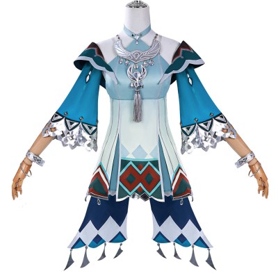 Genshin Impact Lan Yan Fullset Cosplay Costume Halloween Carnival Outfit
