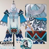 Genshin Impact Lan Yan Fullset Cosplay Costume Halloween Carnival Outfit