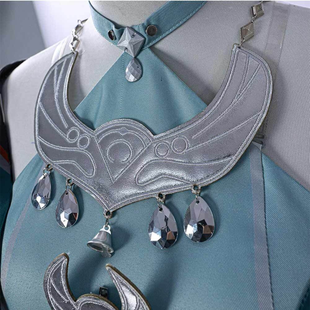 Genshin Impact Lan Yan Fullset Cosplay Costume Halloween Carnival Outfit
