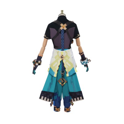 Genshin Impact Kinich Natlan Suit Cosplay Costume Halloween Carnival Outfit