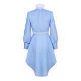 Genshin Impact Kamisato Ayaka Women Blue Cosplay Costume Halloween Carnival Outfit